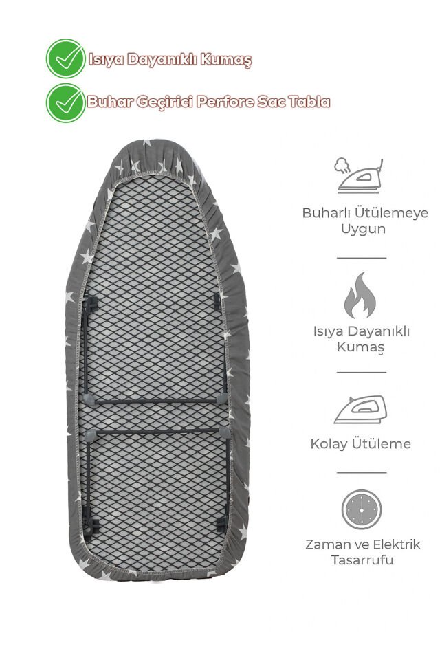 Porsima Smart Mini Seyahat Portatif Katlanabilir Ayaklı Ütü Masası