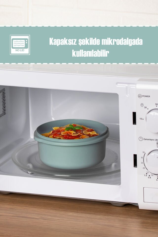 Porsima 5319 Kilitli Sızdırmaz Kapaklı Hava Tahliye Contalı Çok Amaçlı 3lü Erzak Yiyecek Saklama Kabı Seti