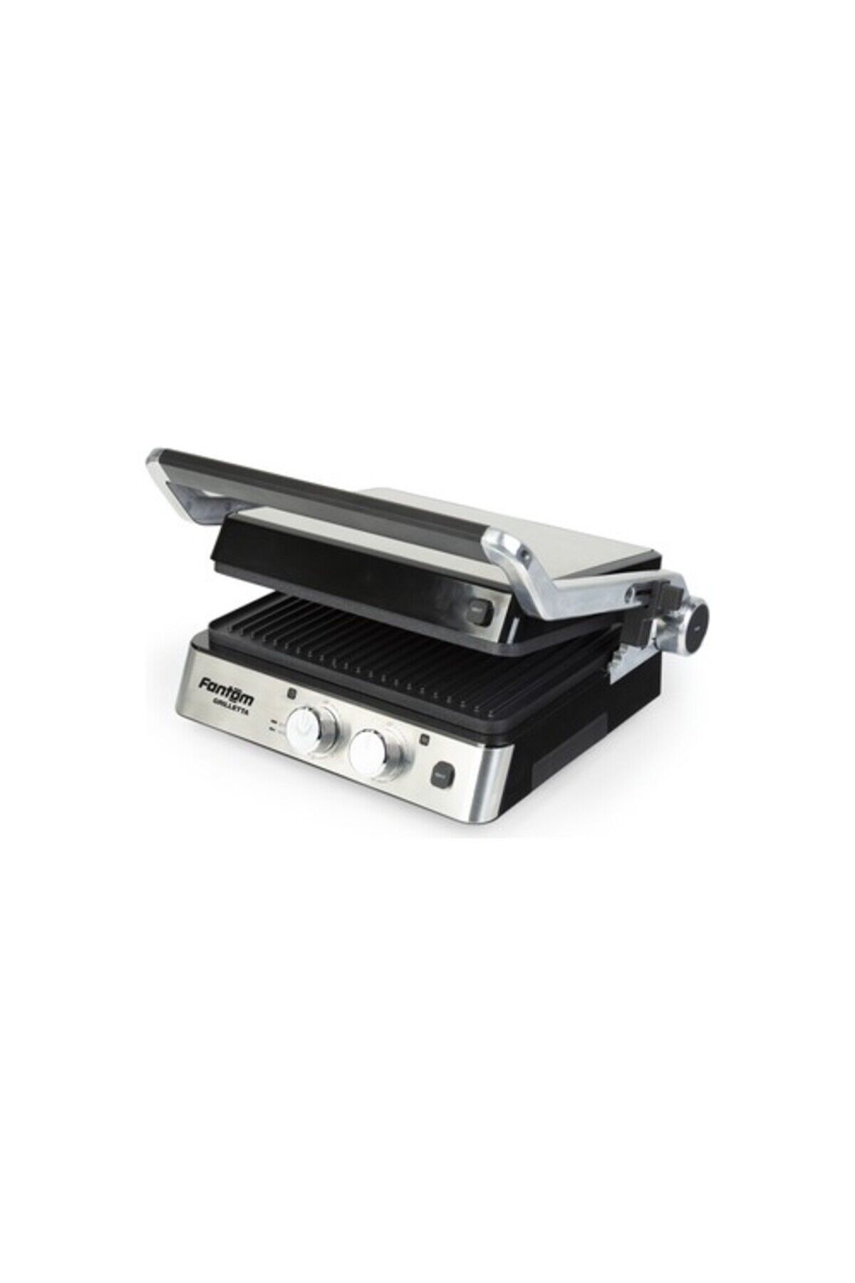 Fantom Griletta TM9100 2000 W Döküm Plakalı Izgara Tost Makinesı Inox