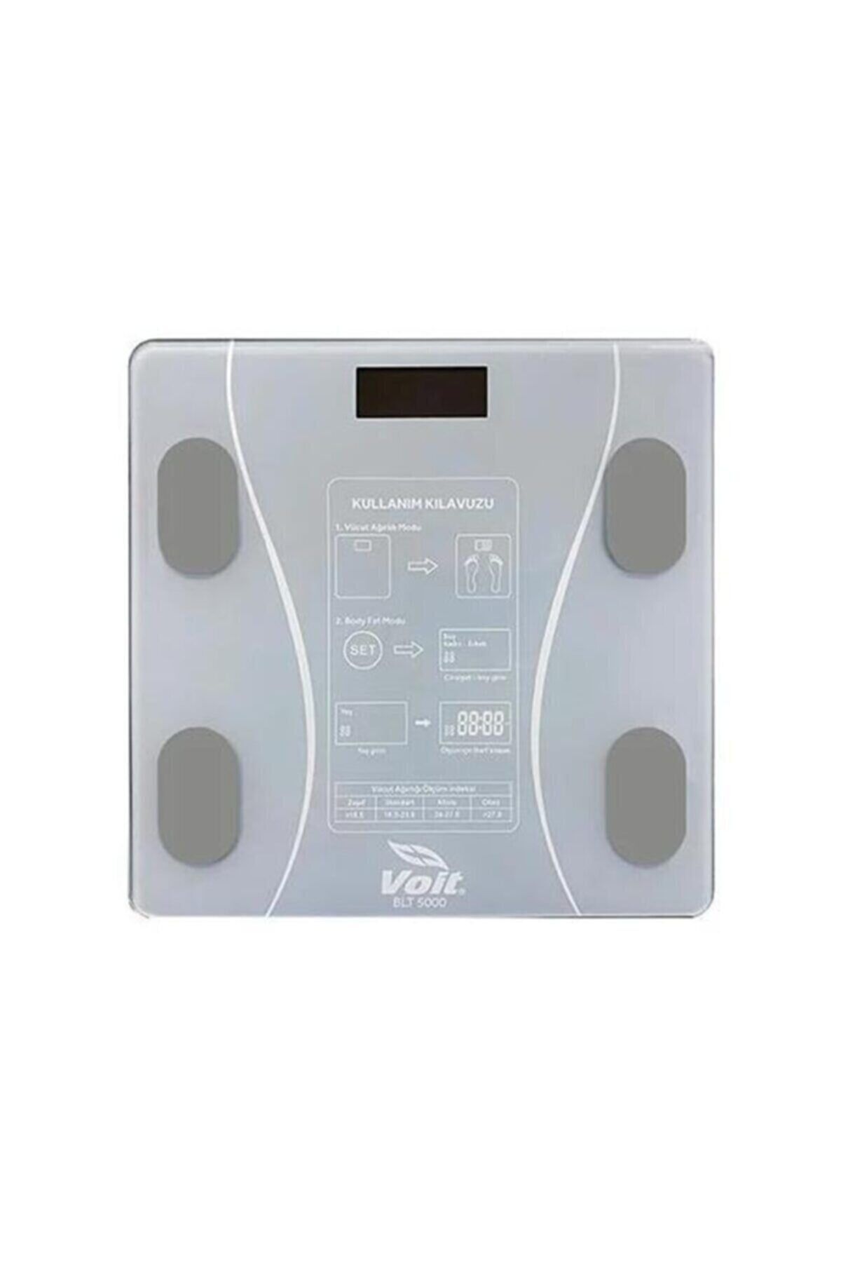 Voit BLT5000 Bluetooth Akıllı Baskül Mavi