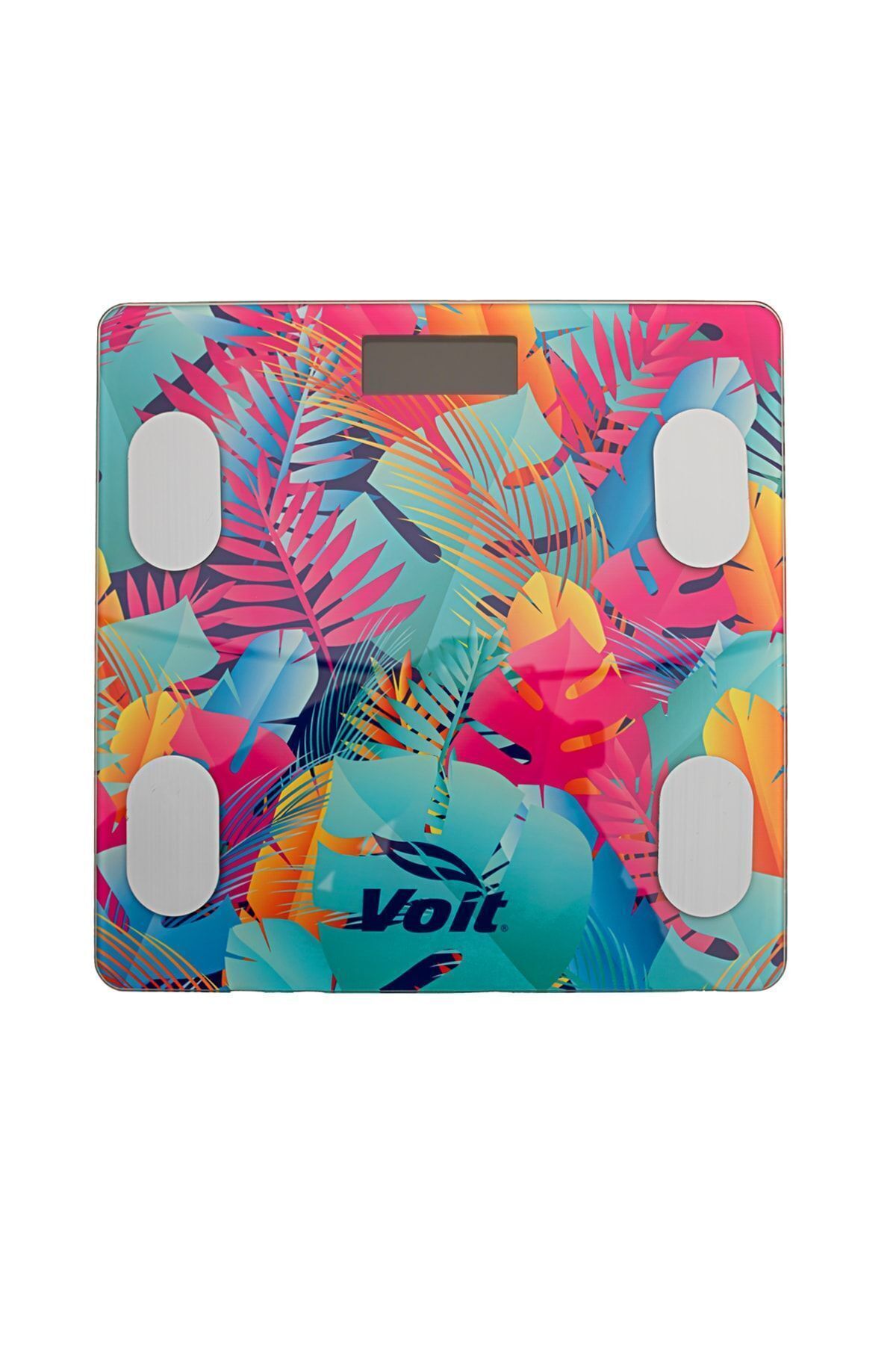 Voit Colorful Bluetooth Baskül Dijital Akıllı Tartı Yağ Ölçer Tartı Çok Renkli