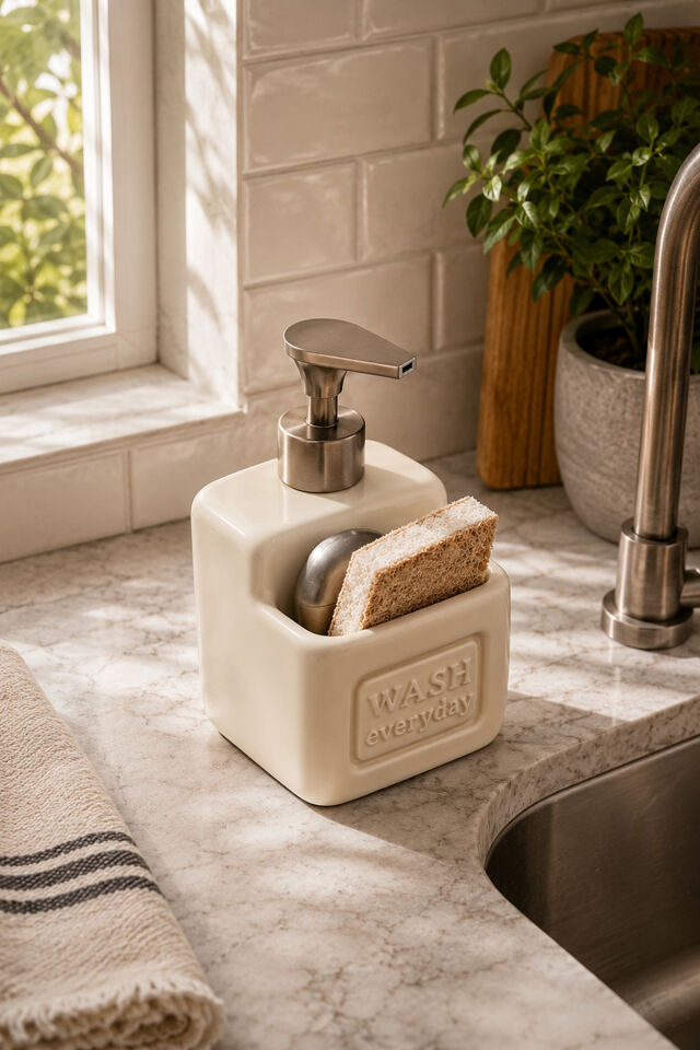Perotti Ashton Grey Sıvı Sabunluk 500 ml